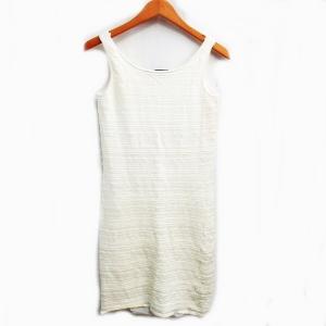 RALPH LAUREN ブラックレーベル キャミソール ワンピース オフホワイト S 0818 ECR8