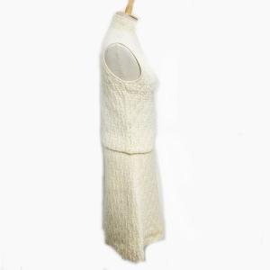 FENDI ヴィンテージ ズッカ柄 セットアップ ニット 3点セット 40 42 アイボリー