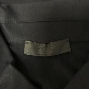 PRADA ポロシャツ 無地 S ブラック