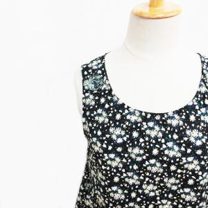 MARC JACOBS THE TENT DRESS 美品 フローラルテントドレス ワンピース 花柄 ブラック S 0920