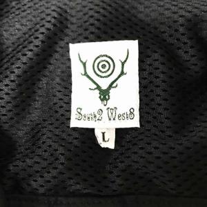 South2 West8 美品 TENKARA SHIRT - POLY GABARDINE テンカラシャツ フィッシング ジャケット  黒 ブラック