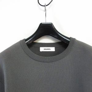 DIGAWEL 21SS Knit&Sewn Sweater セーター ニット SPACE MASTER CROSS 長袖 グレー 3