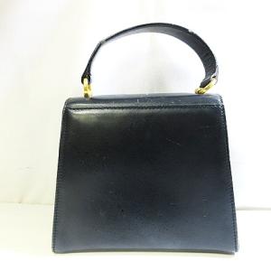 Salvatore Ferragamo ヴァラ ハンドバッグ ショルダーバッグ 2way ヴィンテージ ネイビー 紺