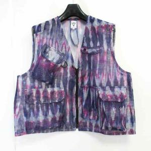 21SS Mesh Bush Vest Poly Heavyweight Mesh TIE DYE