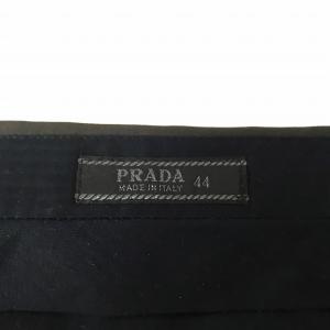 PRADA 国内正規 スラックスパンツ ヴァージンウール ボタンフライ  カーキ 44 1029