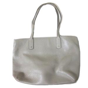 FURLA トートバッグ 皮革 グレー