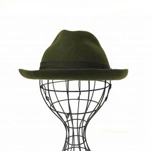 Stevenson Overall Co. フェルト 中折ハット カーキ