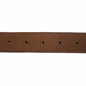 LOUIS VUITTON M9521 サンチュール イニシャル リバーシブル レザーベルト LV金具 85 ブラック
