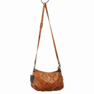 russet タグ付 2way ハンドバッグ ショルダーバッグ ロゴ レザー クロスボディ ベージュ 1110