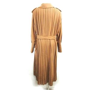 Ameri VINTAGE バックプリーツ トレンチコート ブラウン