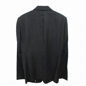 EMPORIO ARMANI DAVID LINE セットアップ ジャケット パンツ ストライプ 1B グレー