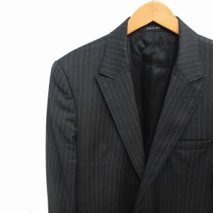 EMPORIO ARMANI DAVID LINE セットアップ ジャケット パンツ ストライプ 1B グレー