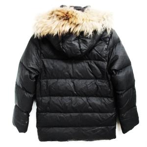 DUVETICA ラクーンファー ダウンジャケット ブラック