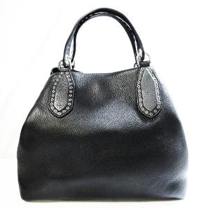 MICHAEL KORS 30F6ABNS3L 2WAY ハンドバッグ レザー フリンジ ブラック