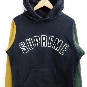 Supreme 16AW Color Block Arc Logo Hooded Sweatshirt フーディー 