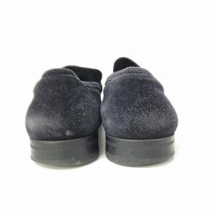 Salvatore Ferragamo ガンチーニ スエードローファー ネイビー