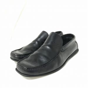ローファー ドライビングシューズ レザー ブラック IBO18 0106