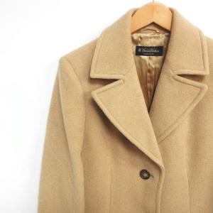 Brooks Brothers ロングコート ロロピアーナ地 キャメル メルトン 0 ベージュ