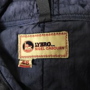Nigel Cabourn × LYBRO 21AW OW-51ミッドフィールドライナーキルテッドナイロン 48 ダークネイビー
