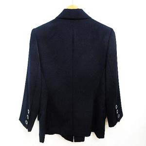 Christian Dior ヴィンテージ テーラードジャケット まだら釦 1B M ネイビー