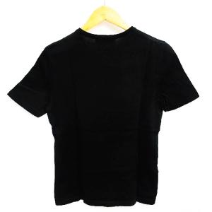 Salvatore Ferragamo ガンチーニ 半袖スキッパーTシャツ ブラック