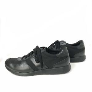 PRADA SPORT スニーカー レザー ロゴ 6 ブラック