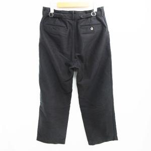 AURALEE A00P01FM FINX MOLESKIN WIDE PANTS 無地 コットン ストレートシルエット