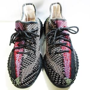 adidas ×カニエウエスト FW5190 YEEZY BOOST 350 V2 スニーカー ブラック