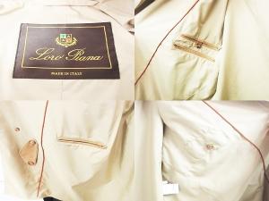 Loro Piana ステンカラーコート スプリング 52 ベージュ
