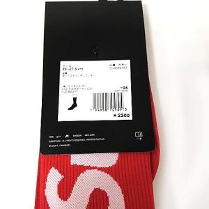 Supreme xNIKE 21SS Lightweight Crew Socks 26～27.5cm 赤