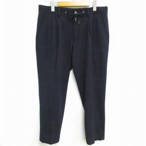 スラックス センタープレス W86 ネイビー