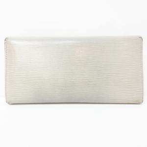 LOUIS VUITTON M60318 ポルトフォイユ サラ エピ レザーウォレット 長財布 スクエア グレー イエロー