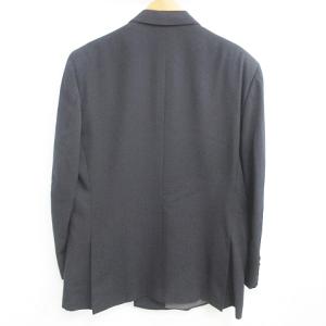 Christian Dior MONSIEUR 美品 ヴィンテージ ダブルブレスト テーラードジャケット CDロゴメタルボタン ネイビー AB4