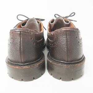 NEPENTHES TRICKER’S ウイング＆ストレートチップ レザー シューズ UK9 茶