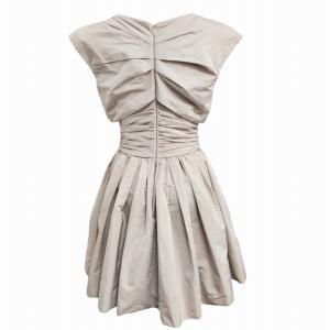 PAULE KA ワンピース ギャザー ベージュ