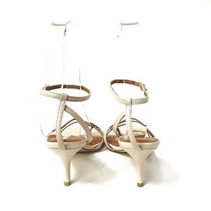 PIPPICHIC UNCLE STRAP SANDAL アンクルストラップ サンダル ヒール ベージュ 37