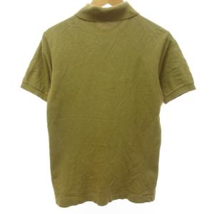 LACOSTE レアカラー ヴィンテージ ポロシャツ Tシャツ 半袖 L1212 ワンポイント ロゴ マスタード
