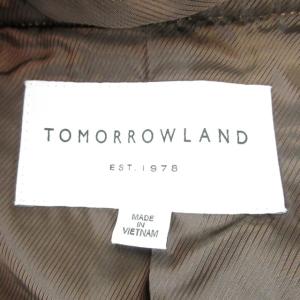 TOMORROWLAND ドンキーコート Pコート ジャケット ウール ダブルブレスト ショールカラー ブラウン