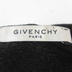 GIVENCHY 18AW パーカー フーディー スウェット 長袖 コットン ヴィンテージロゴ プリント 大きいサイズ ブラック 黒 XXL