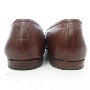 RALPH LAUREN コインローファー ペニーローファー レザー シューズ ブラウン 6.5B