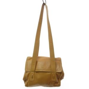 LOEWE ヴィンテージ ショルダーバッグ アナグラム 型押し ブラウン