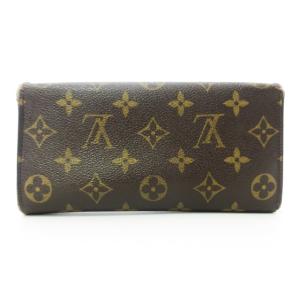 LOUIS VUITTON M61726 MB1015 ポシェット ポルトモネ クレディ モノグラム 長財布 フラップ ブラウン