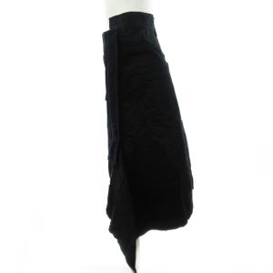 sacai 19AW アシンメトリー デニムスカート ジップ