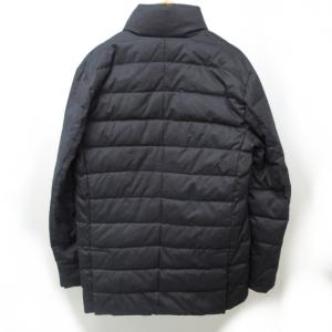 COLE HAAN タグ付 ダウンコート ダウンジャケット ロング 2WAY スタンドカラー ネイビー S