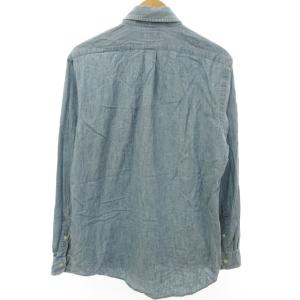 RALPH LAUREN 近年モデル BDシャツ シャンブレーシャツ CLASSIC FIT ボタンダウン 長袖 ブルー M