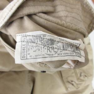 RRL ミリタリー カーゴショーツ ハーフパンツ コットン キャンバス ベージュ系 29 0907