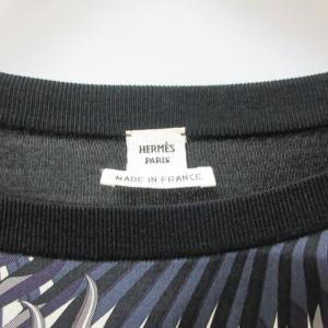 HERMES 不死鳥の神話 Mythiques Phoenix Coloriages ニット ブラック