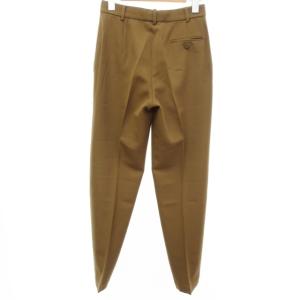 ARMANI COLLEZIONI スラックス パンツ ストレート ウール ブラウン 38