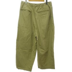 Needles 近年モデル H.D. Pant Military ヒザデルパンツ KP203 チノパン ベージュ
