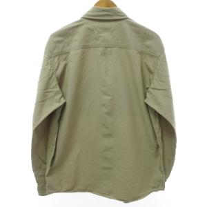 Carhartt BDシャツ オーバーサイズシャツ ロゴ RELAXED FIT 長袖 ベージュ M